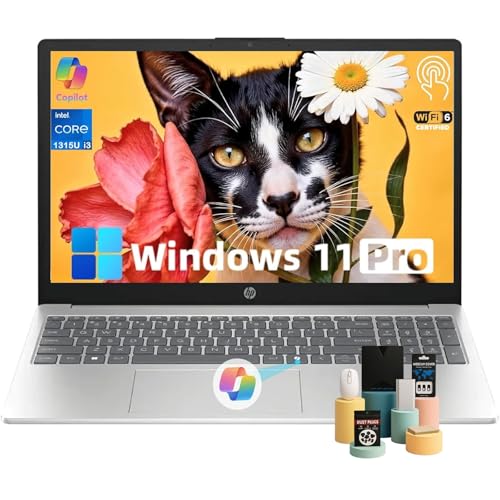 15.6" Touchscreen Business Laptop Computer Intel 13th Core i3-1315U Intel UHD Graphics Anti-Glare Windows 11 Pro 16 GB RAM 512GB SSD H6286
