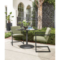 White Round Patio Table Z4610