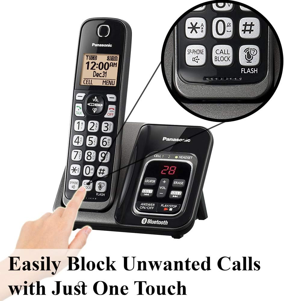3 Handset Cordless Phone with Bluetooth Z564