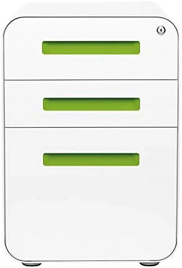 3 Drawer Metal File Cabinet with Lock Z793467