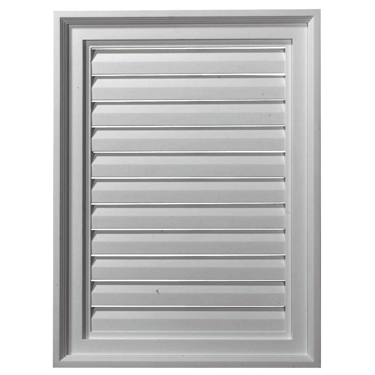 Vertical Urethane Gable Vent Louver F8769