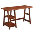Cherry Finish Trestle Desk I50686