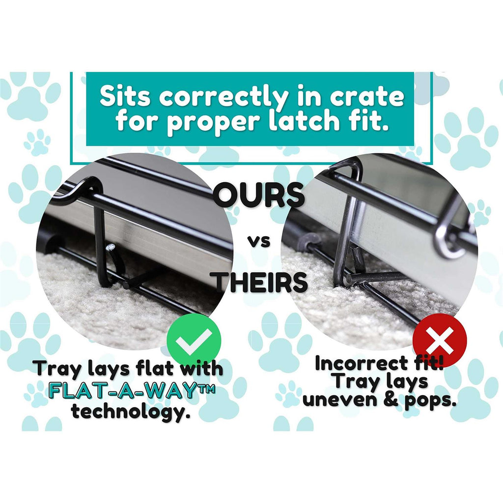 Metal Replacement Tray for Dog Crate Stainless Steel X6339