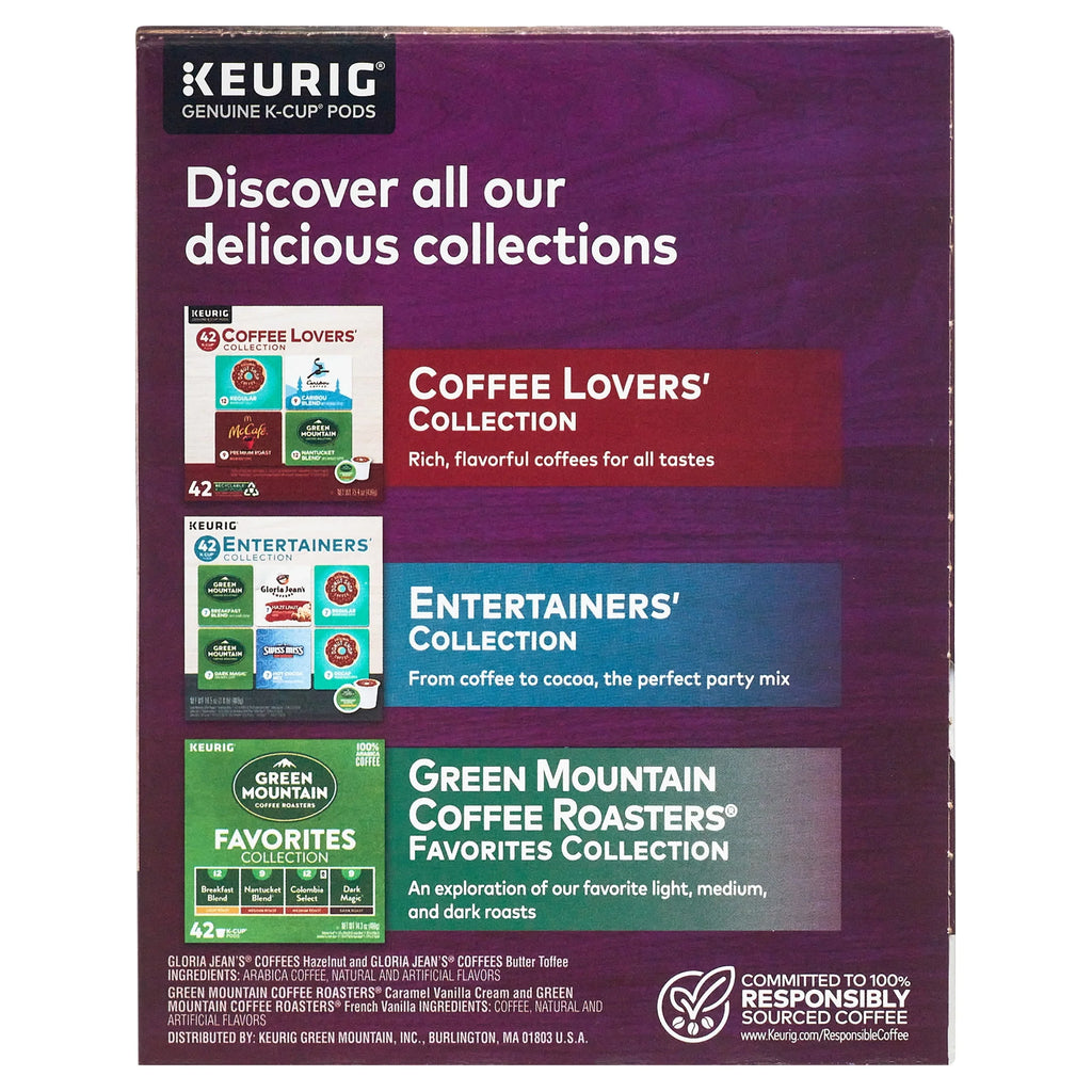 Flavored Variety Coffee K-Cup Pods 42 Count F77127