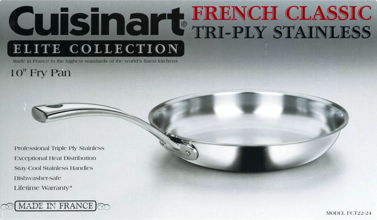 10" Tri-Ply Stainless Fry Pan U297