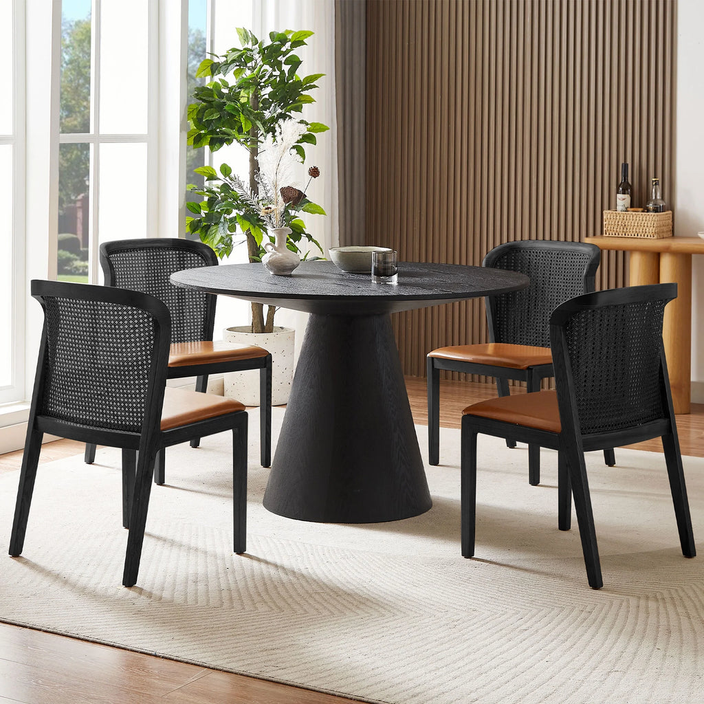 Black Round Dining Table B990728