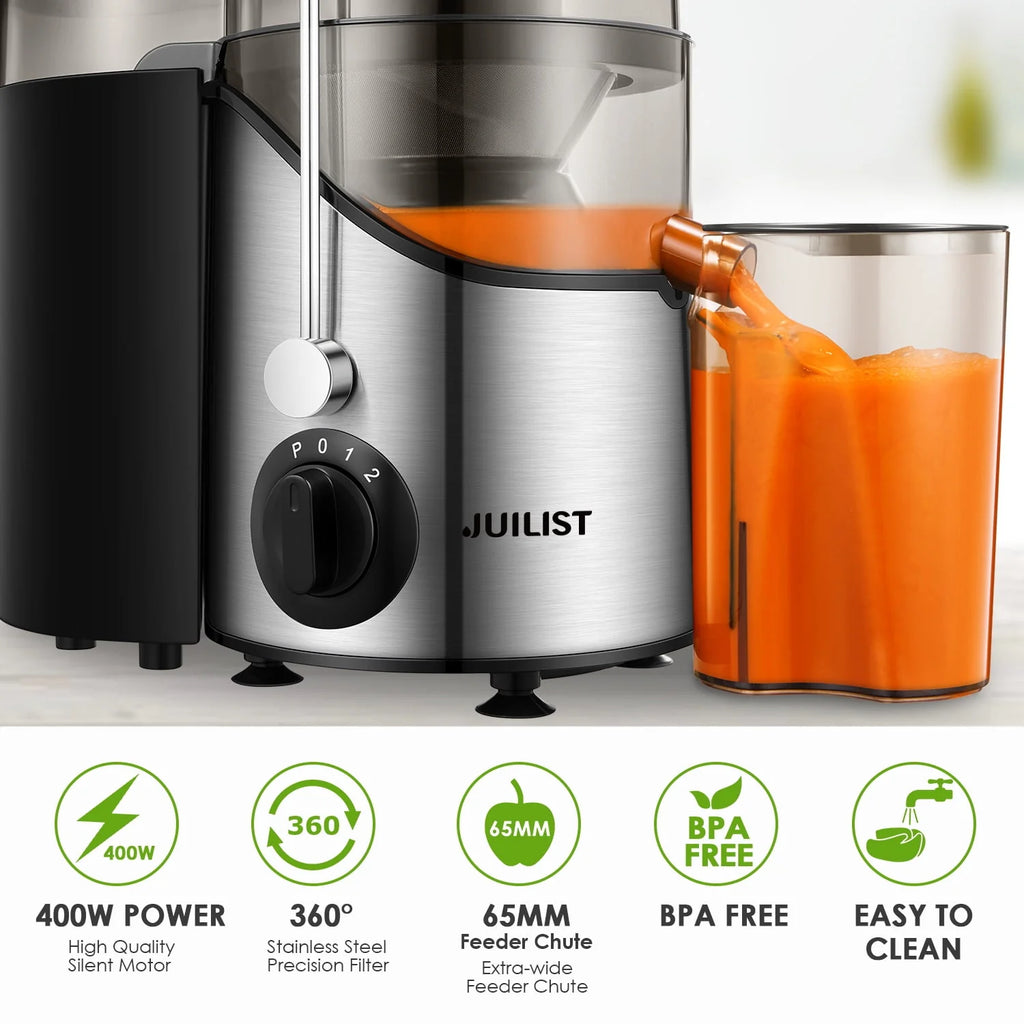 Juicer Extractor 3 Speeds Stainless Steel BPA Free I98210