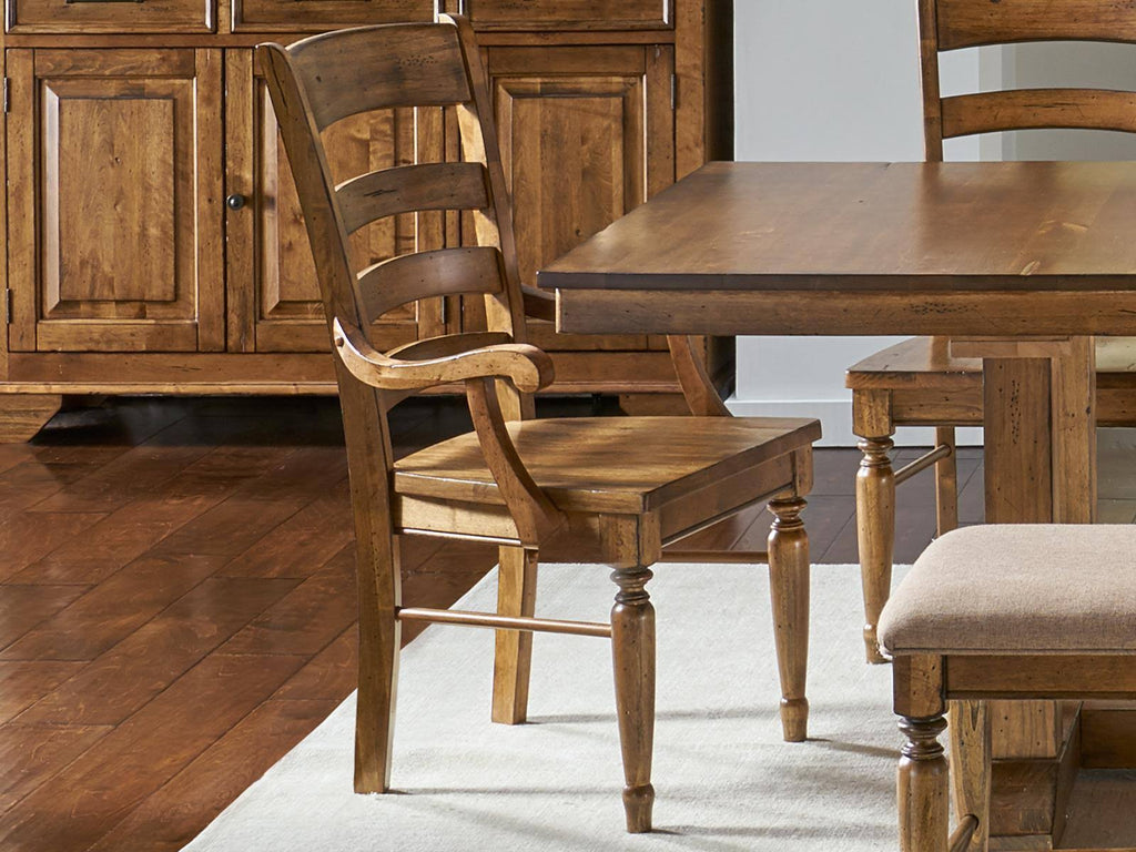 Ladderback Arm Chair, Set of 2 J4406