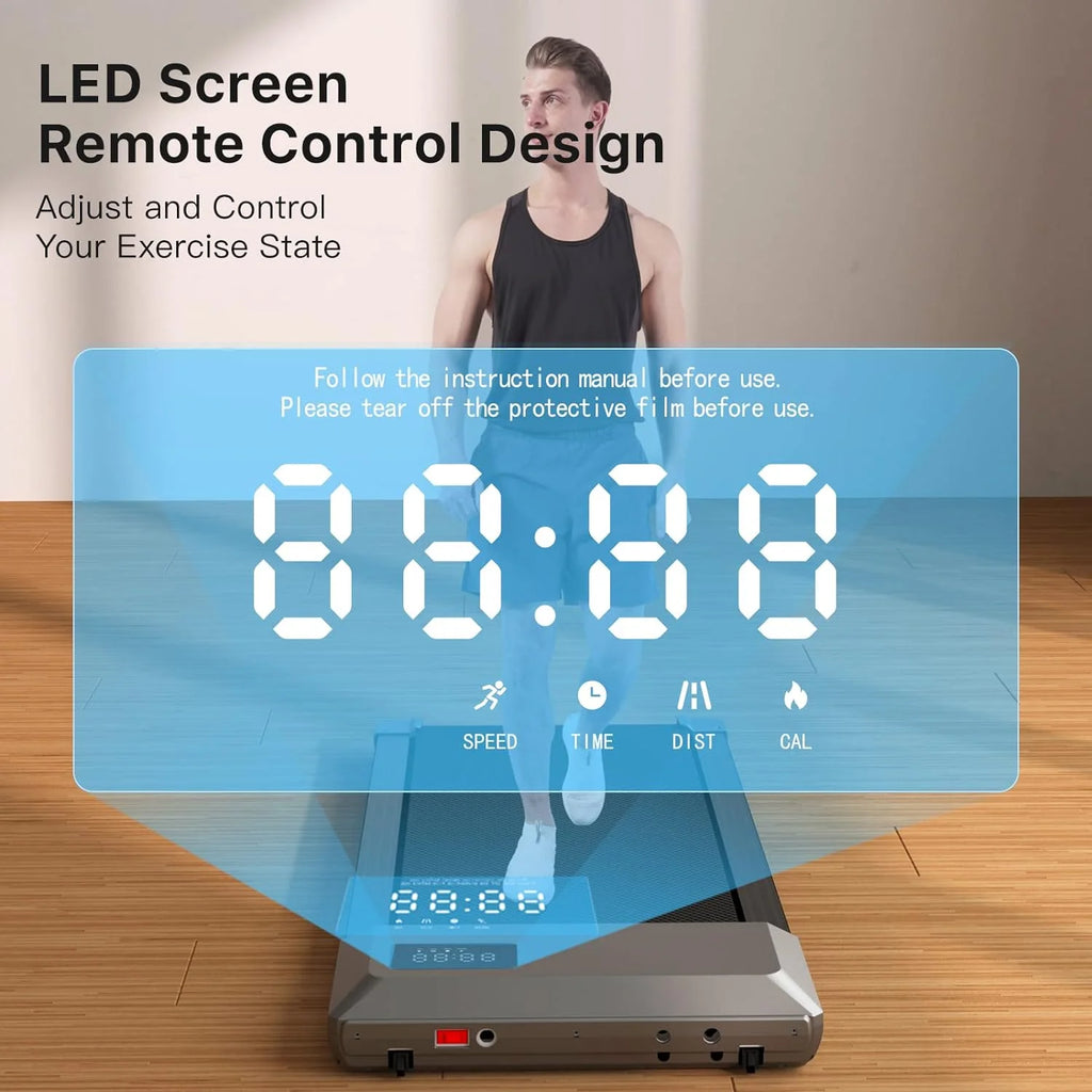 2 in 1 Under Desk Treadmill with Remote Control T427507