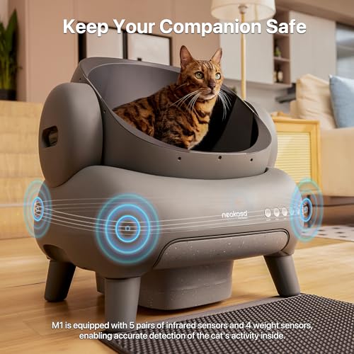 Open-Top Self Cleaning Automatic Cat Litter Box K20014