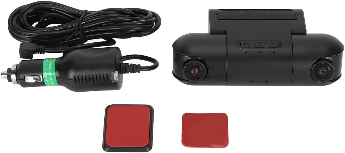 1080P FHD Front and Rear Dash Cam with 170° Wide Angle L78915