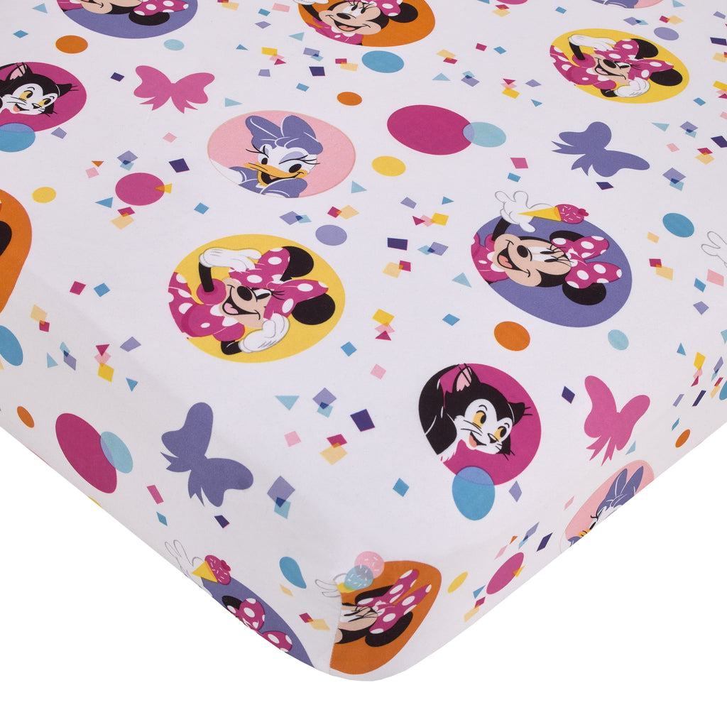 4-Piece Pink Lavender Toddler Bedding D8951
