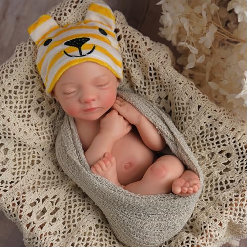 16 Inch Full Platinum Silicone Reborn Baby Doll V45989
