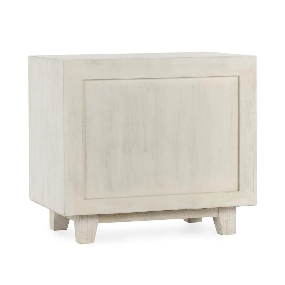 Two-Drawer Mango Wood Nightstand K7982