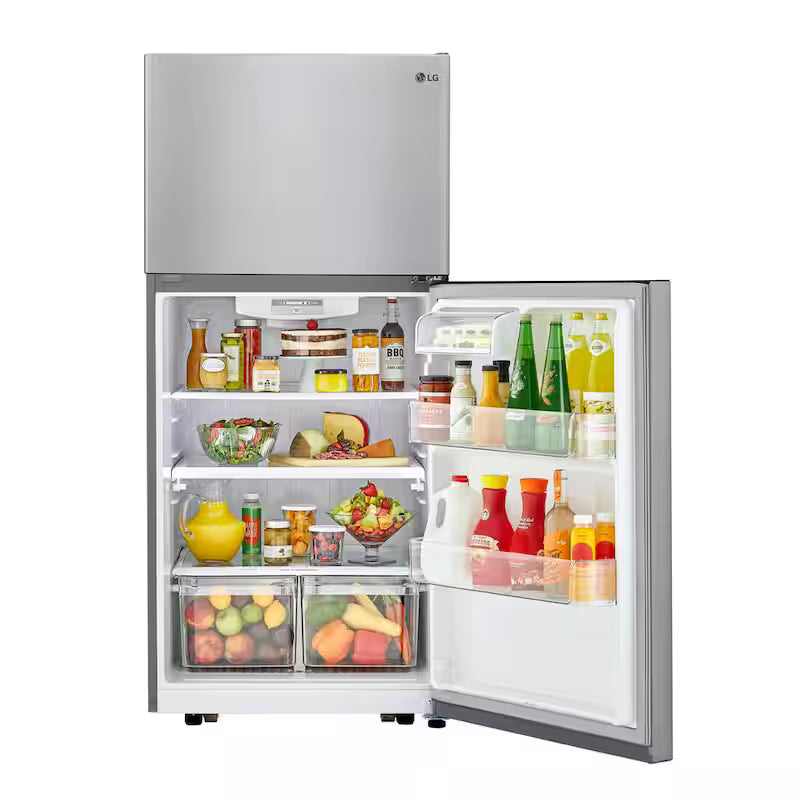 20 cu. ft. Top Freezer Refrigerator with Reversible Door in Stainless Steel K71238