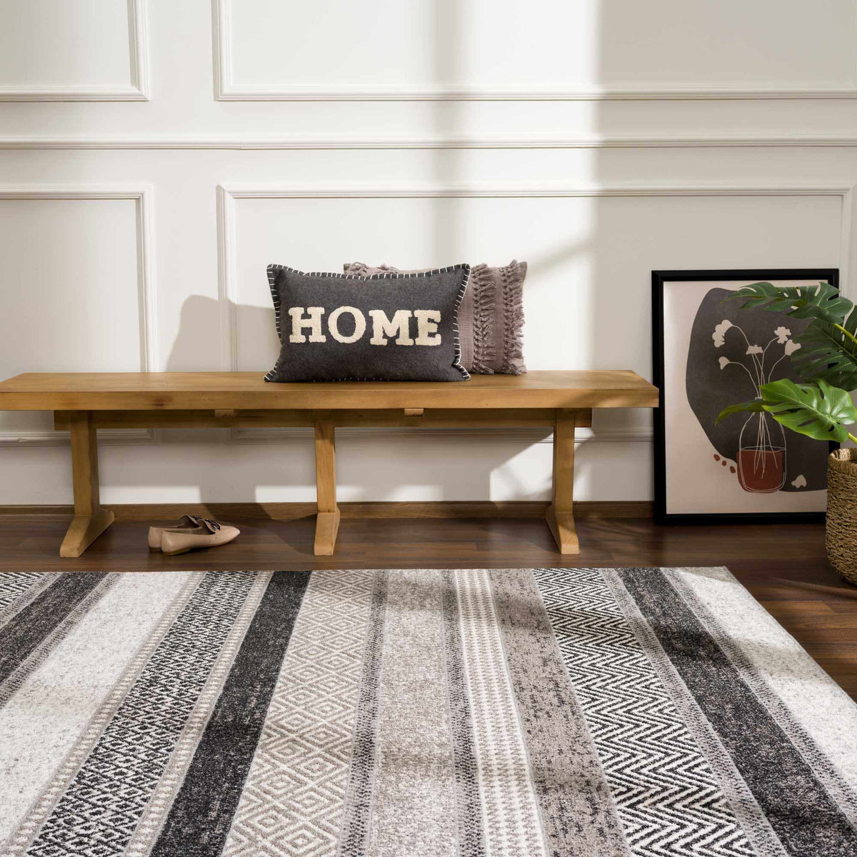 Machine Washable Area Rug E429569