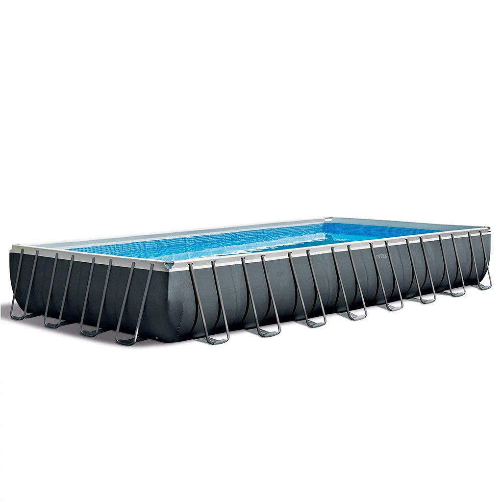 32' x 16' x 52 Rectangular Frame Swimming Pool with Pump L192192