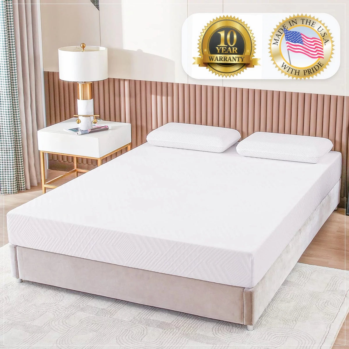 Twin Size Memory Foam Mattress B755