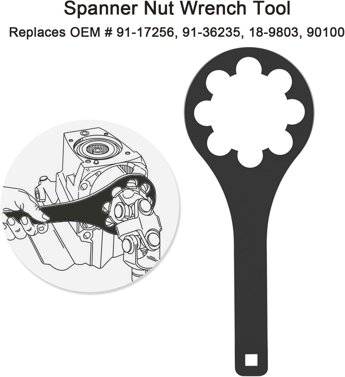 Spanner Wrench & Carrier Retainer Wrench Tool Z936493