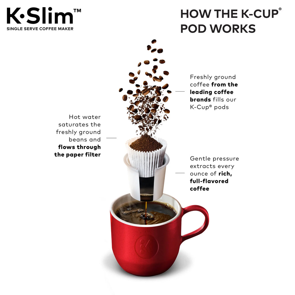 Black Single Serve K-Cup Pod Coffee Maker H83045
