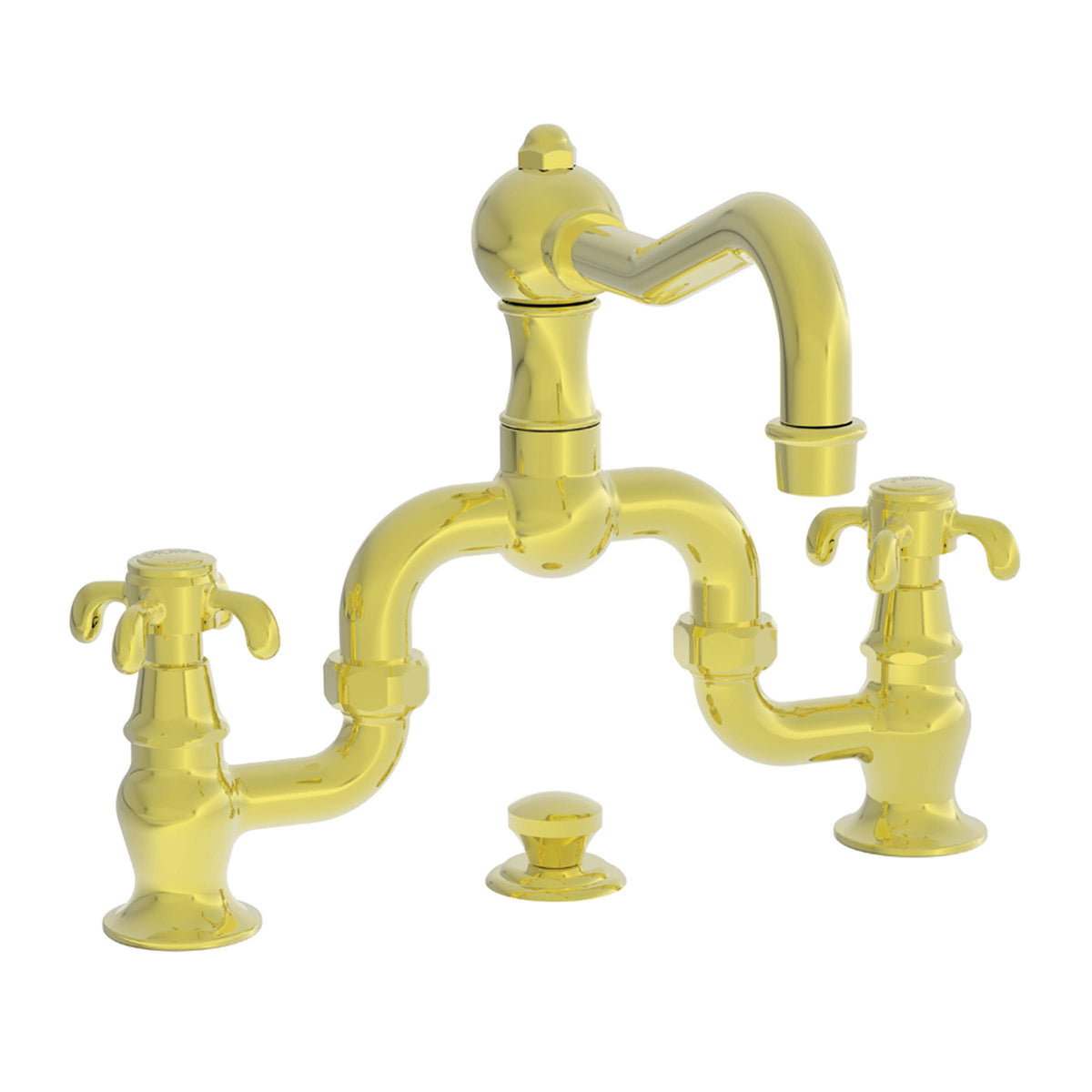 Weathered Brass Bridge Faucet P236501