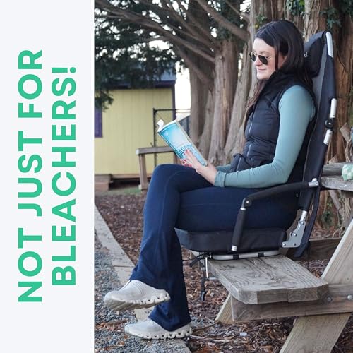 Padded Reclining Stadium Chair with Backpack Straps M42872