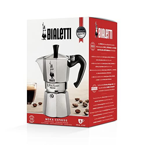 Silver 6 Cup Moka Express J460