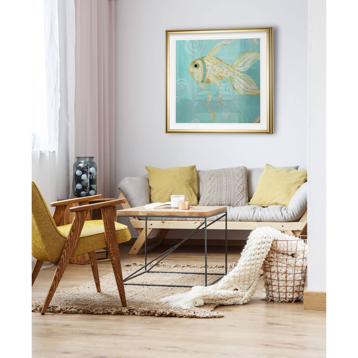 Framed Giclee Print 26x26 C271949