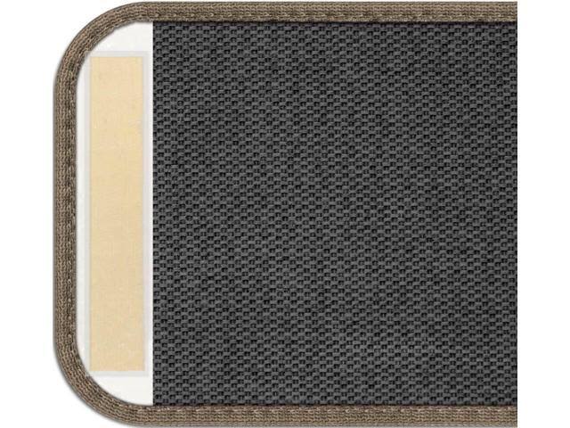 Set of 15 Adhesive Carpet Stair Treads Pebble Beige 9 in. x 36 in. S2200
