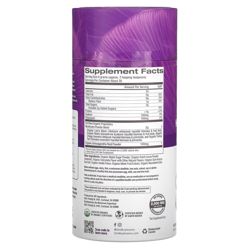 Mushroom Hot Chocolate Blend Powder, 240 Gms C402