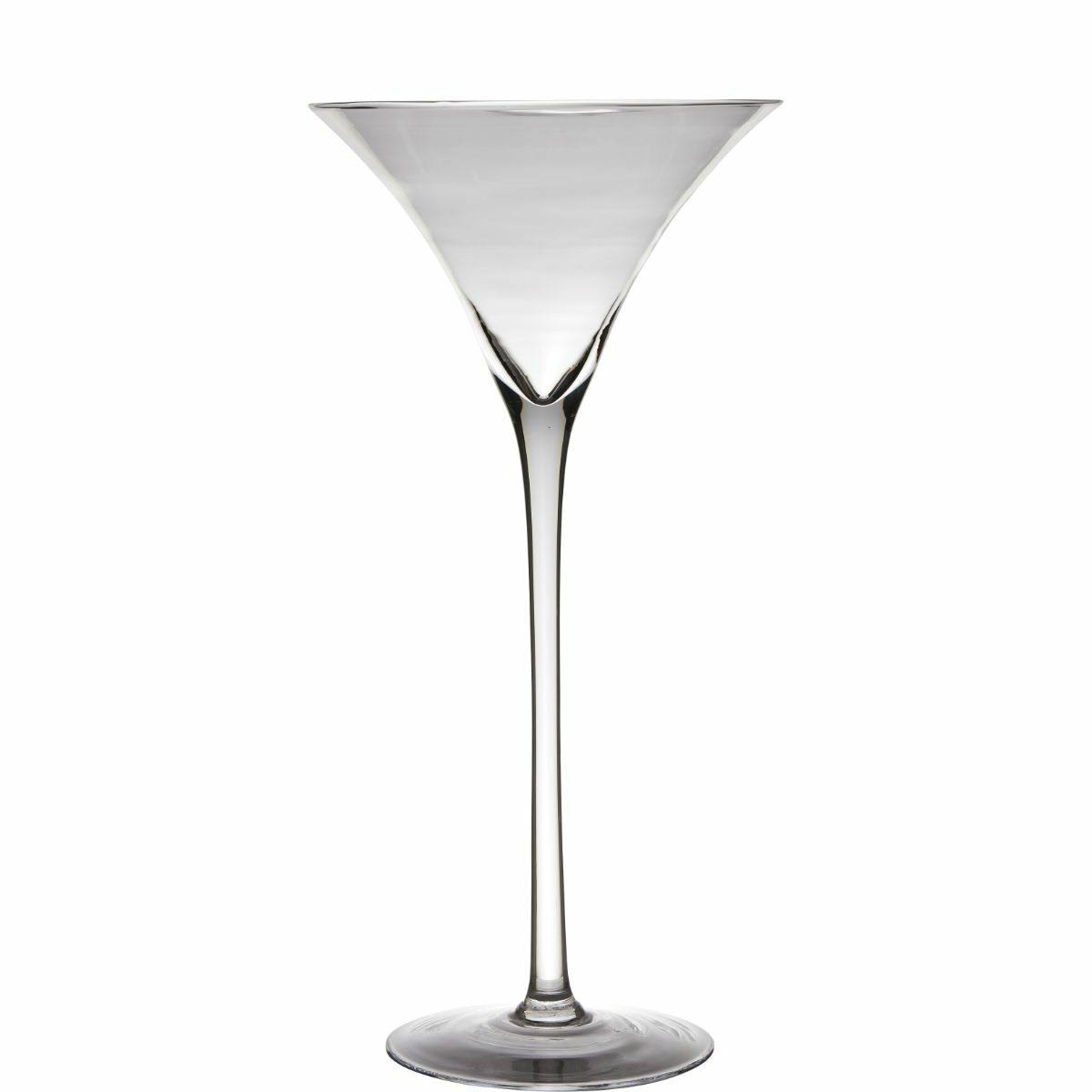 Clear 35x22 Martini Glass Vase Y770209