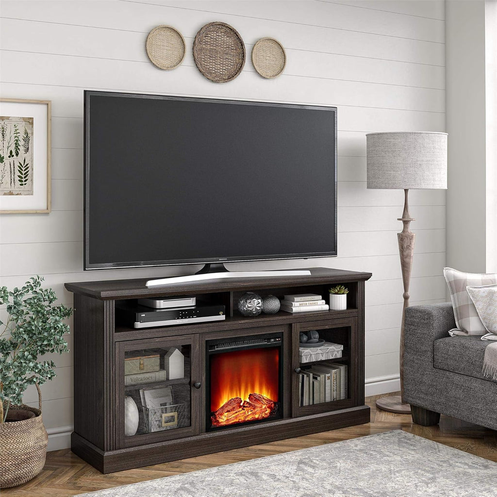 Fireplace TV Stand up to 50" Natural H82746