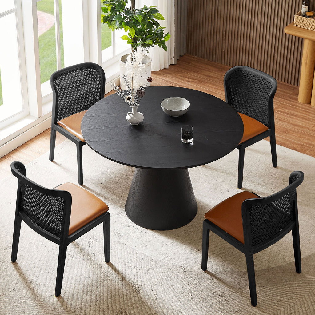 Black Round Dining Table B990728