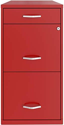 Black 3 Drawer Metal File Cabinet X10999