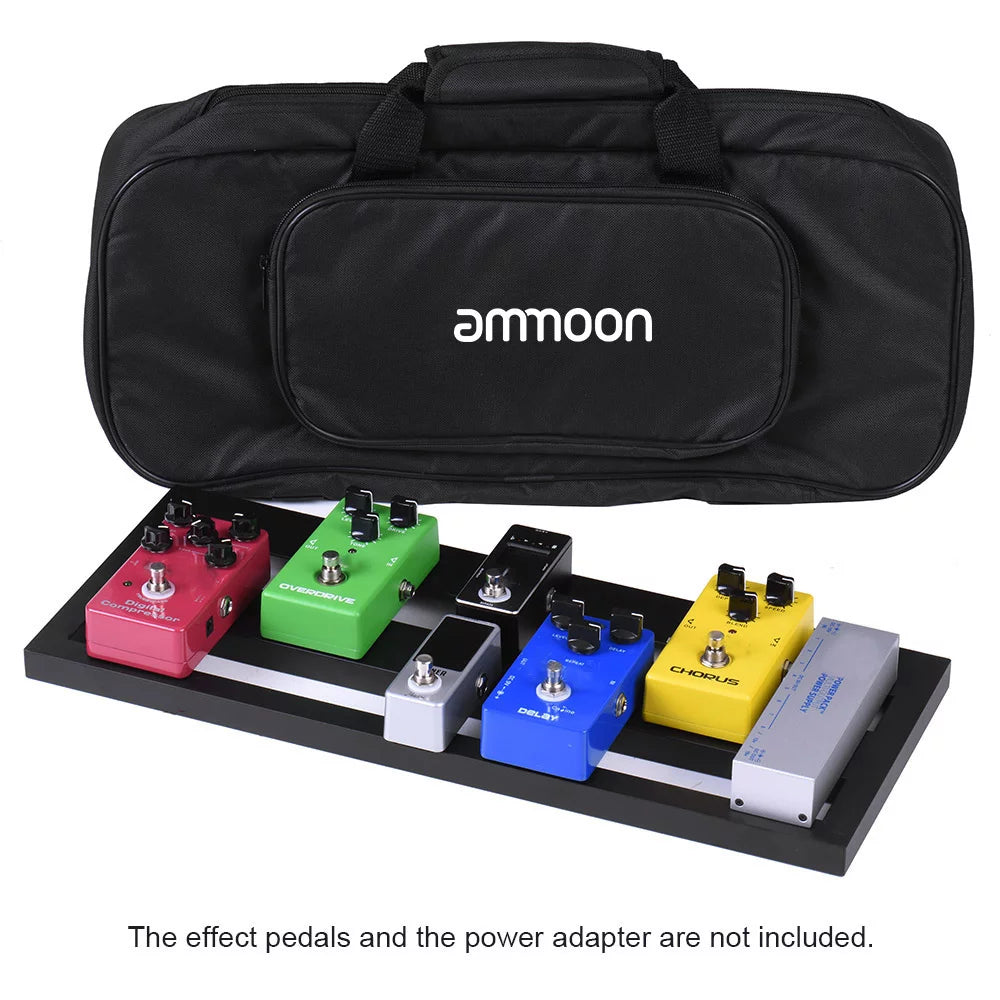 Aluminum Alloy Guitar Pedal Board Set with Carrying Bag P6243