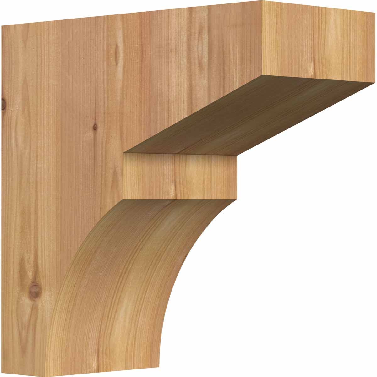Monterey Smooth Corbel, Western Red Cedar S939