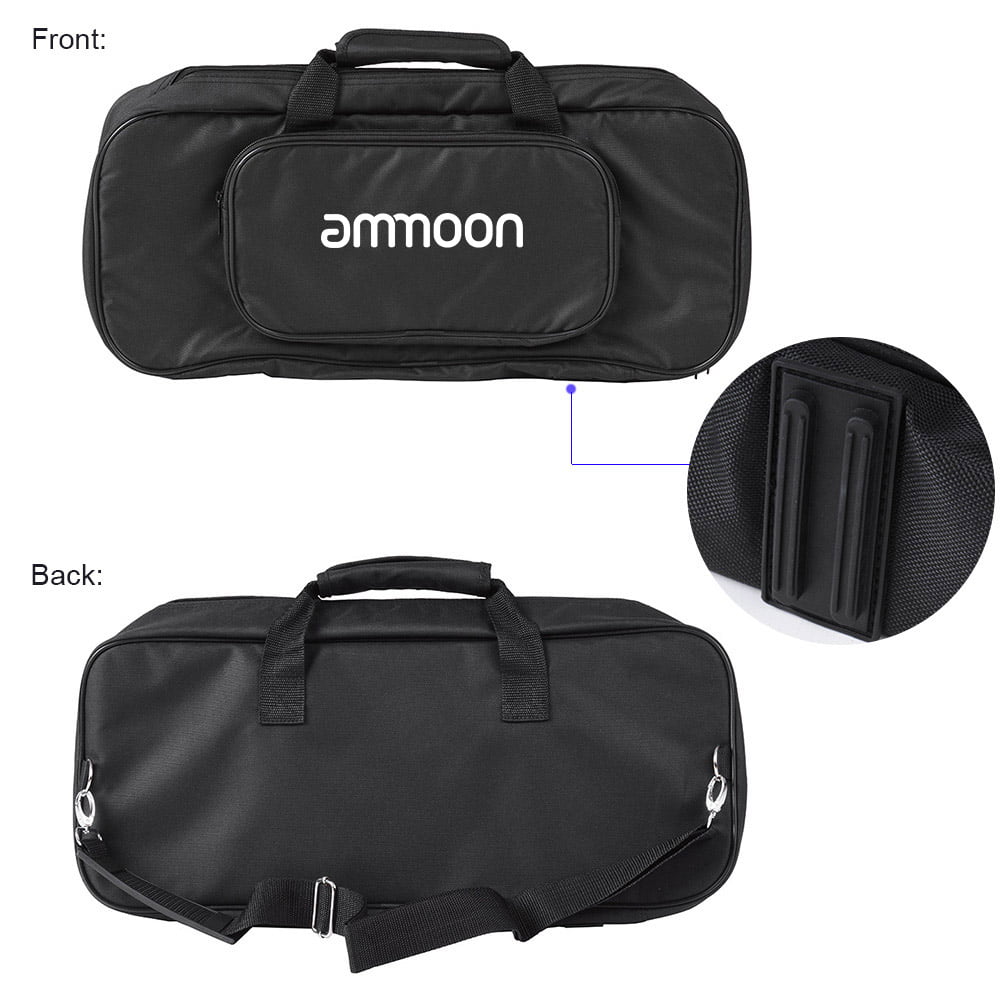 Aluminum Alloy Guitar Pedal Board Set with Carrying Bag P6243