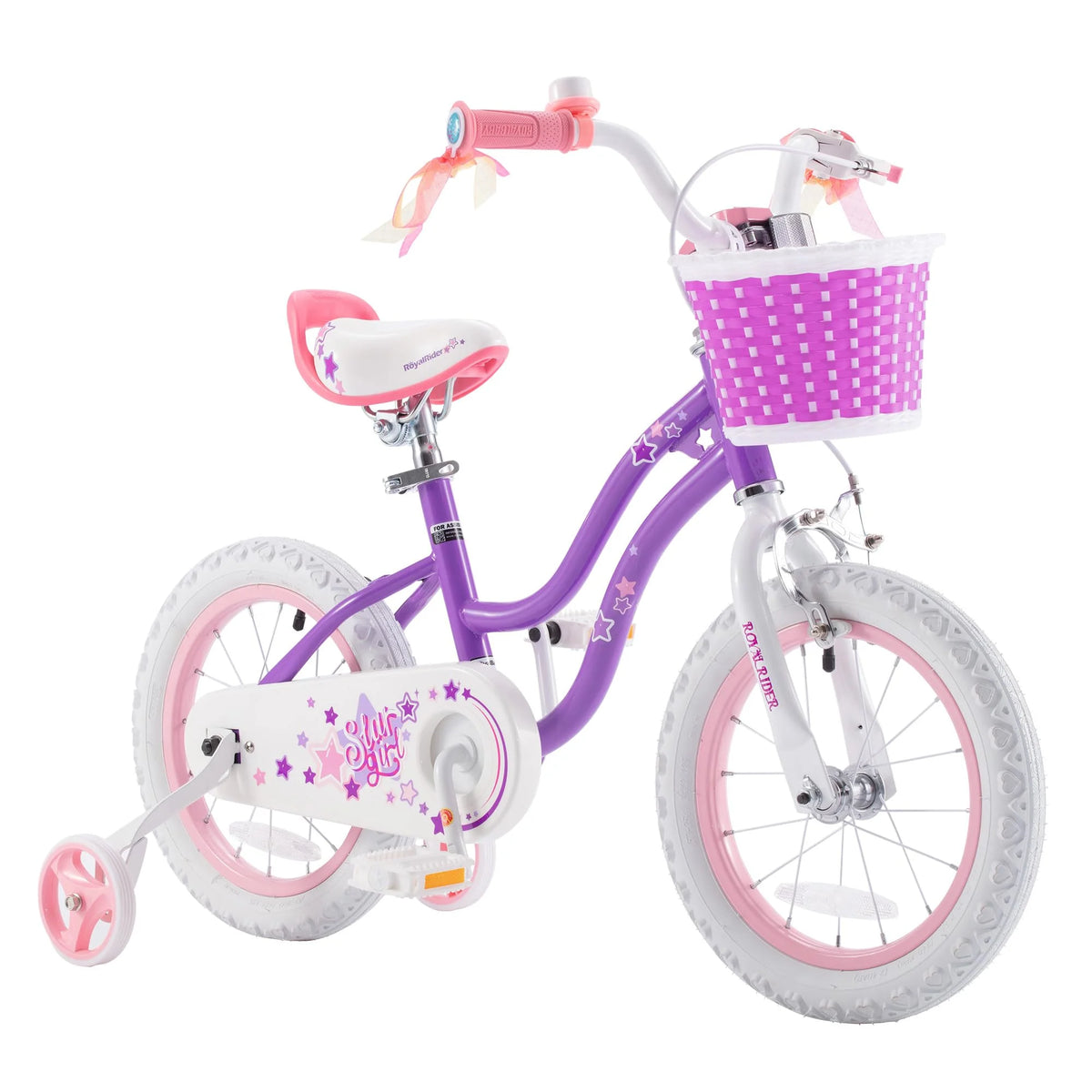14 In Blue Kids Bike with Training Wheels E838