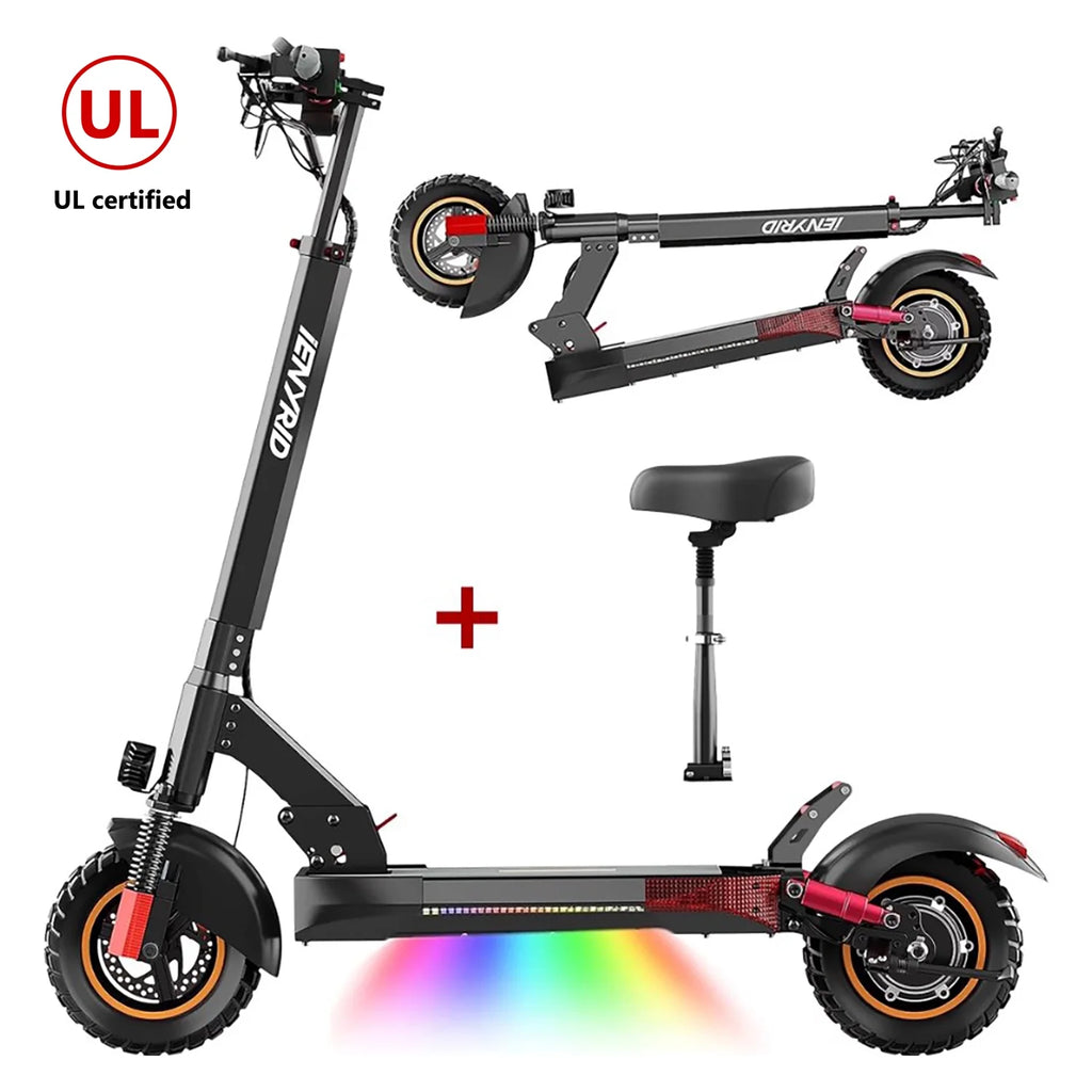 Foldable Electric Scooter with Seat L476135