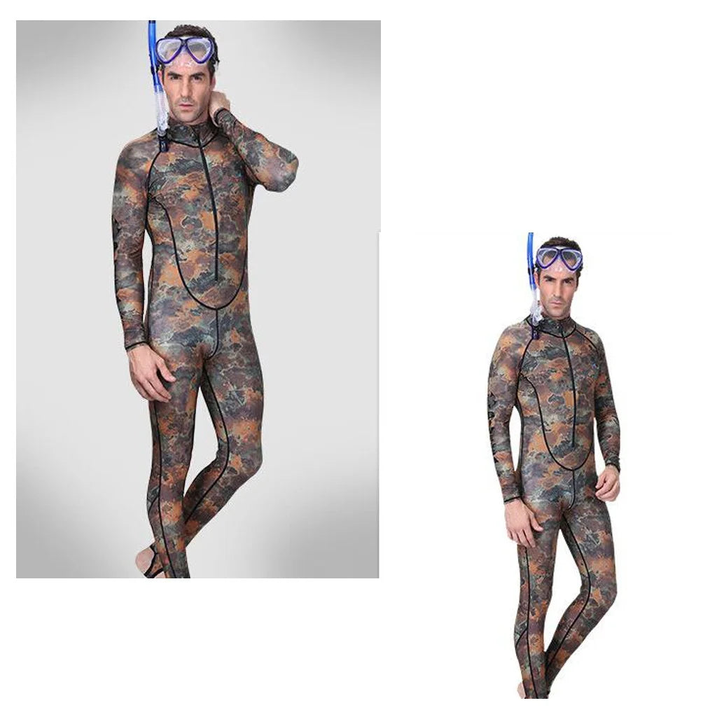 Camouflage Wetsuit for Scuba Diving Spear Fishing Swimmin K15406