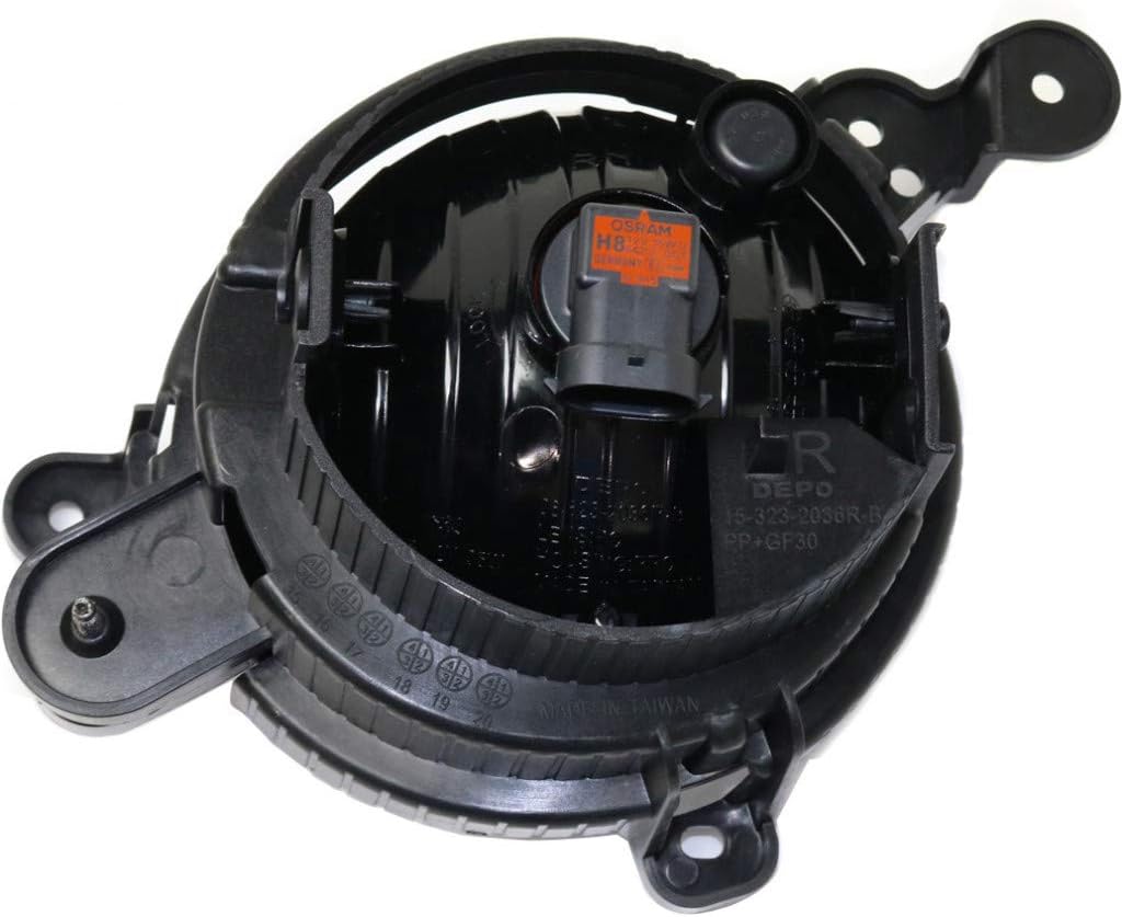 Fog Light Assembly Driver Side with Bulbs U144882