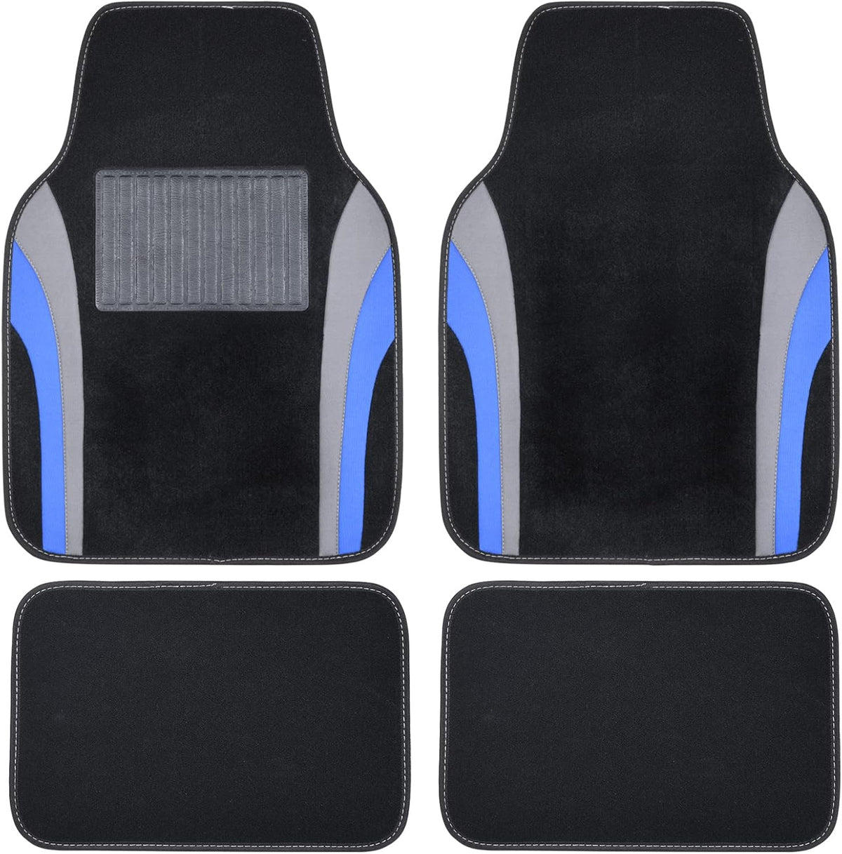 Colorful Universal Fit Car Floor Mats Set of 4 W475821