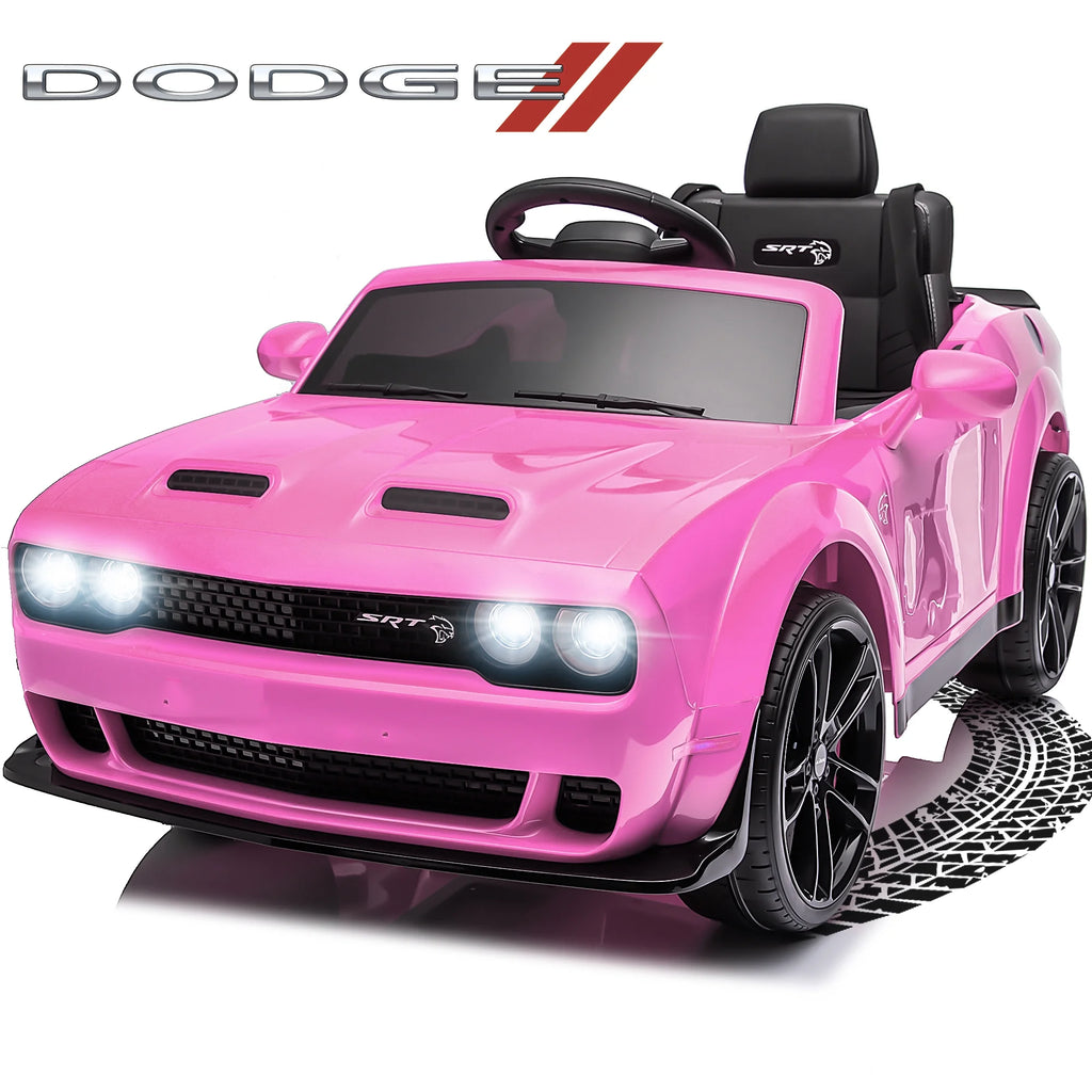 12 V Powered Ride On Car with Remote Control, Black J748263