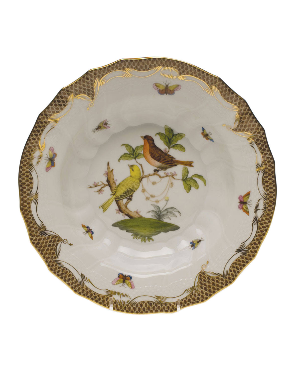 Brown Rim Soup T9161