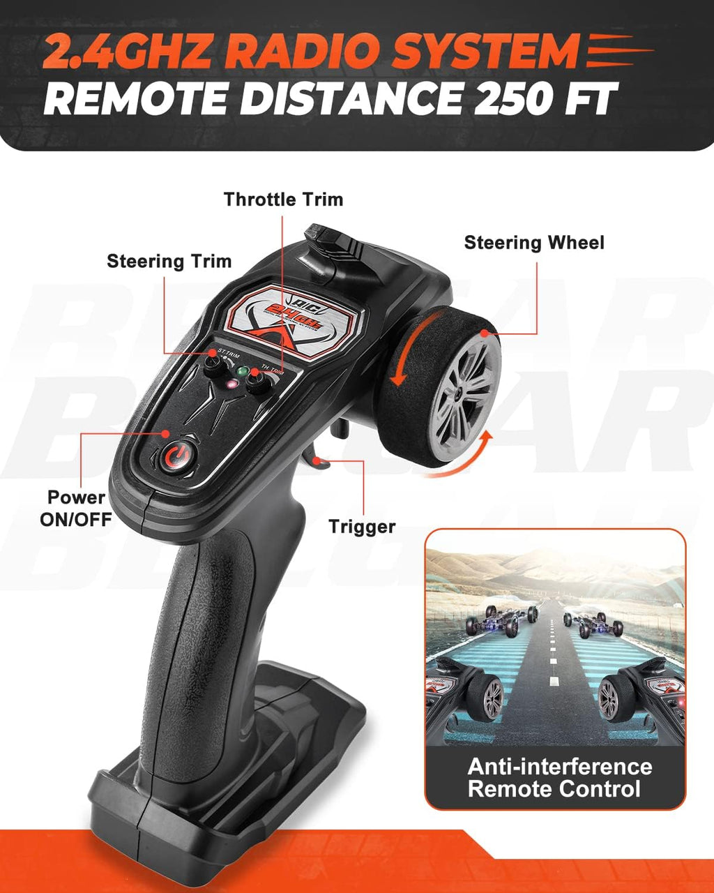 Remote Control Off Road RC Monster Truck C787