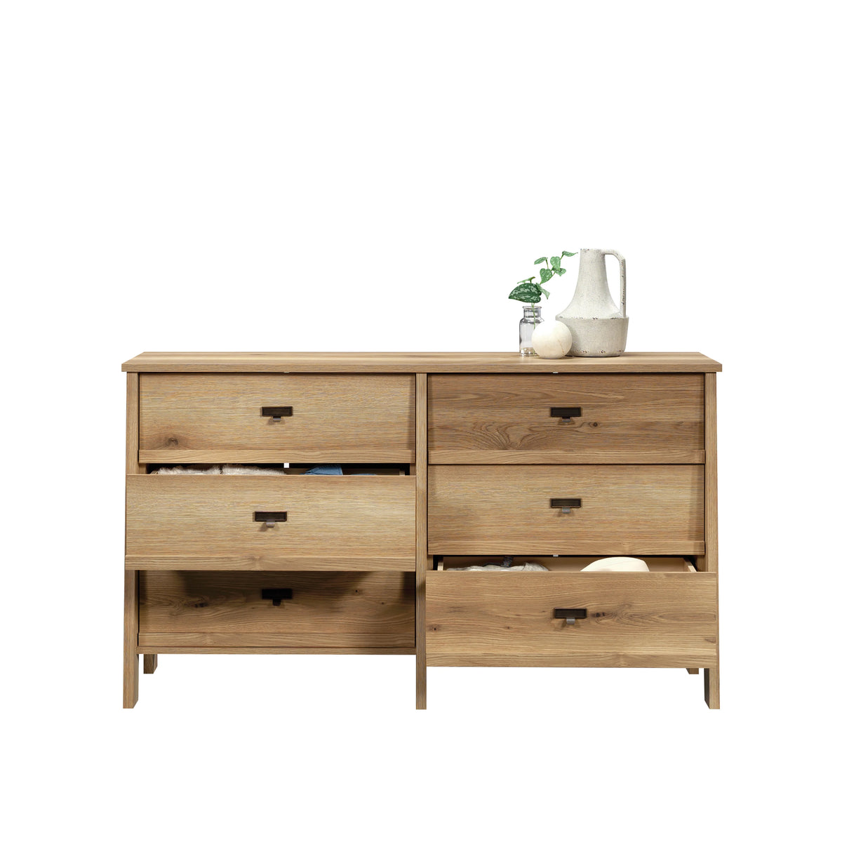 Timber Oak 6-Drawer Dresser P74956