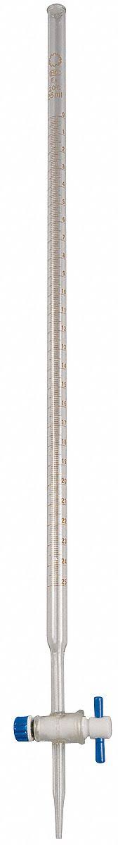 Burette, PTFE, 25ml, Grade A, PK6 N1781