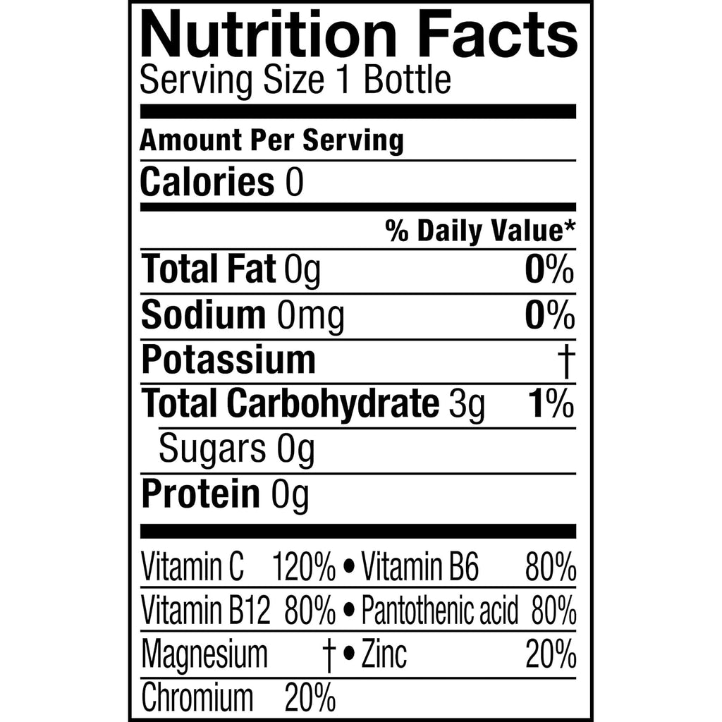 16.9 fl oz 6 Pack Vitaminwater Zero O896