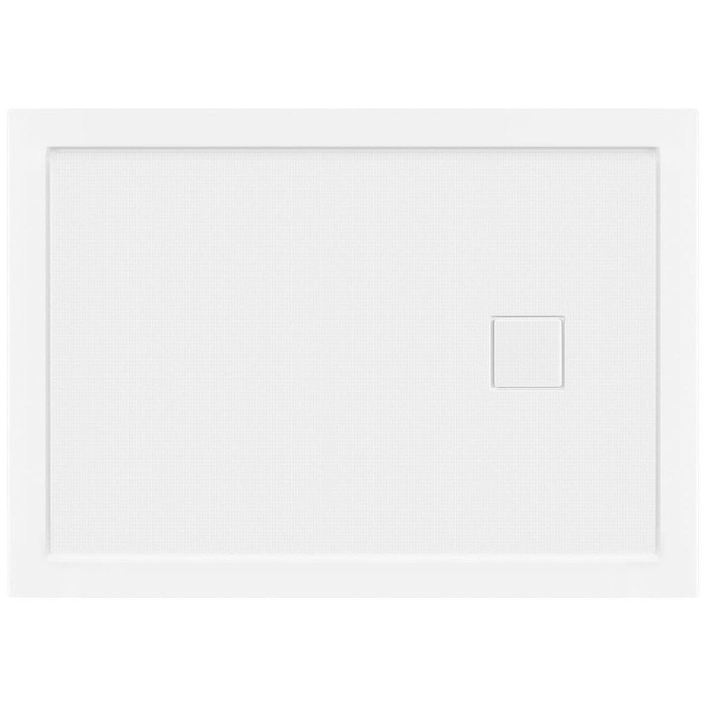 48x22 Shower Base Pan Left Double Threshold Right Drain R774