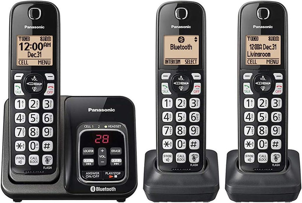 3 Handset Cordless Phone with Bluetooth Z564